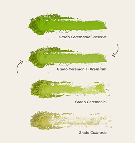 Matcha Premium 100% Ecológico | Té verde en polvo Orgánico de Japón | Té Matcha de grado ceremonial premium BIO | Matcha & CO (80 g)