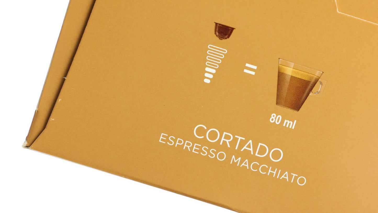 Dolce Gusto NESCAFÉ Cortado - x3 pack de 30 cápsulas - Total: 90 cápsulas