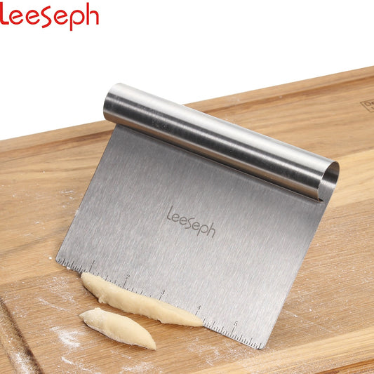 Multi-purpose Stainless Steel Scraper & Chopper, Dough Scraper, Pizza Dough Cutter , kitchen tools