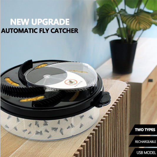 Electric Flycatcher USB Automatic Anti Fly Electronic Fly Trap Fly Killer Household Garden Kitchen