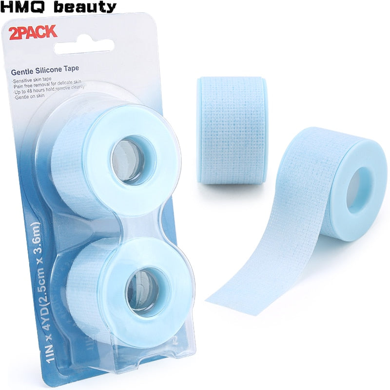 New breathable easy to tear Medical Tape/White Silk Paper Under Patches Eyelash Extension Supply Eyelash Extension Tape