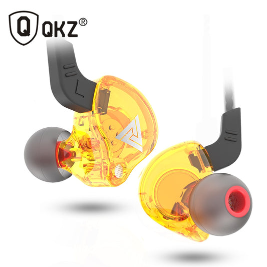 Copper Driver HiFi Sport Headphones In Ear Earphone For Running With Microphone Headset Music Earbuds