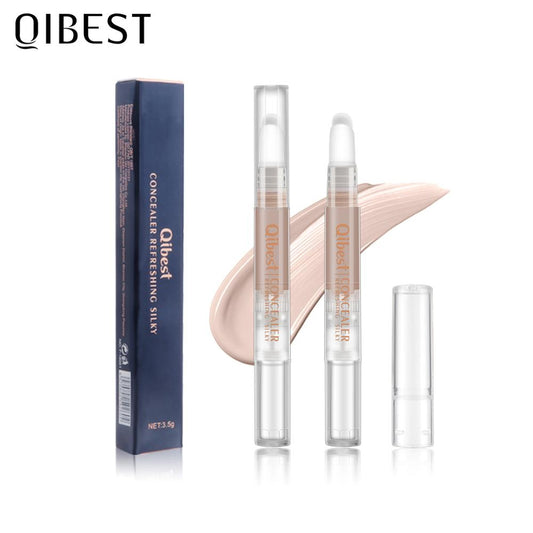 QIBEST Full Coverage Concealer Pencil 5 Colors Waterproof Eye Corrector Face Concealer Contour Corrector Makeup Contour Cosmetic