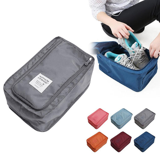 Waterproof Shoes Clothing Bag Convenient Travel Storage Bag Nylon Portable Organizer Bags Shoe Sorting Pouch multifunction