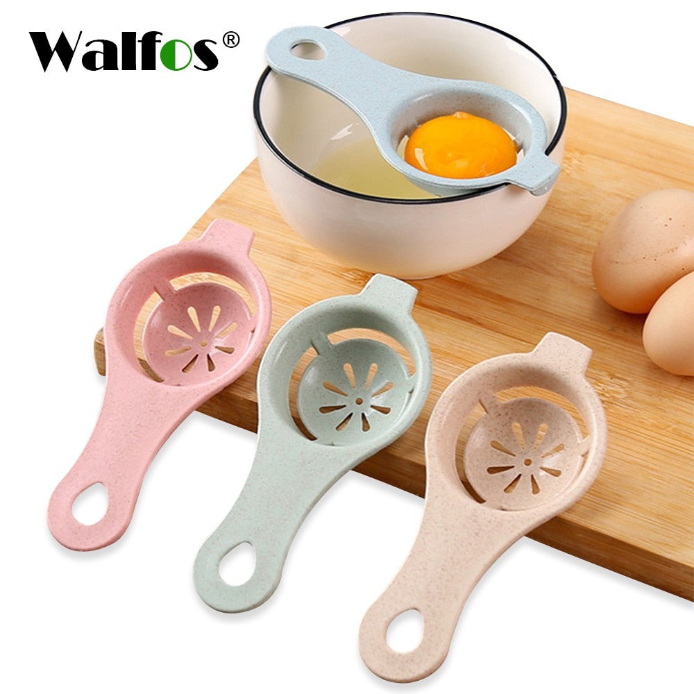 WALFOS Kitchen Eggs Tool Egg Yolk Separator Food-Grade Egg Divider Protein Separation Hand Eggs Gadgets Kitchen Accessories