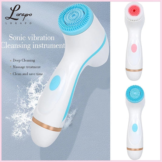 Rotating facial cleansing brush Sonic Nu FaceGalvanica facial spa system cleansing brush can deeply clean and remove blackheads