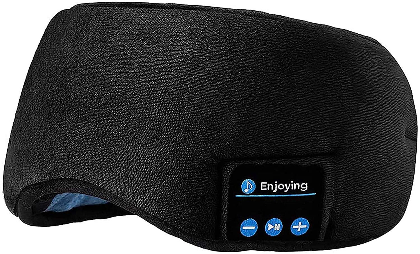 Sleep Headphones Bluetooth Eye Mask Wireless Bluetooth Music Travel Handsfree Sleeping Mask with Built-in Speakers Microphone