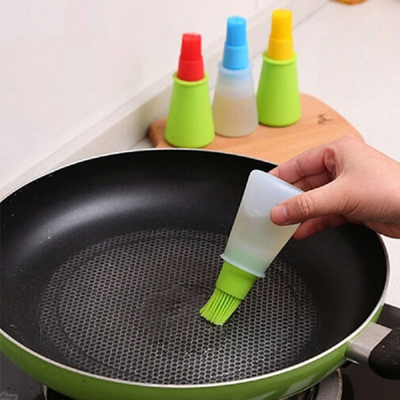 Kitchen Accessories Tools Silicone BQQ Oil Brush Basting Brushes Cake Butter Bread Pastry Brush Cooking Utensil Kitchen Gadgets