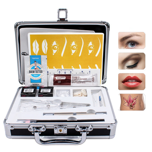 BMX Tebori Microblading Kits Agujas Eyebrow Pen Pigments Tattoo Permanent Makeup Needle Paste Skin For Beginners Body Art