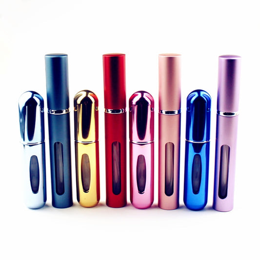 1PC Top Quality 5ml Perfume Bottle Mini Metal Sprayer Refillable Aluminum Parfume Atomizer Travel Size