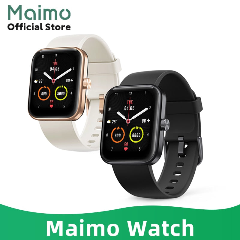 Global Version Maimo Watch Blood Oxygen Heart Rate 1.69" 5ATM Waterproof For Xiaomi Smartwatch Mi Band Women Men's Watches