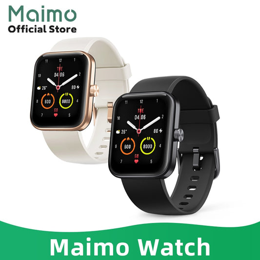 Global Version Maimo Watch Blood Oxygen Heart Rate 1.69" 5ATM Waterproof For Xiaomi Smartwatch Mi Band Women Men's Watches