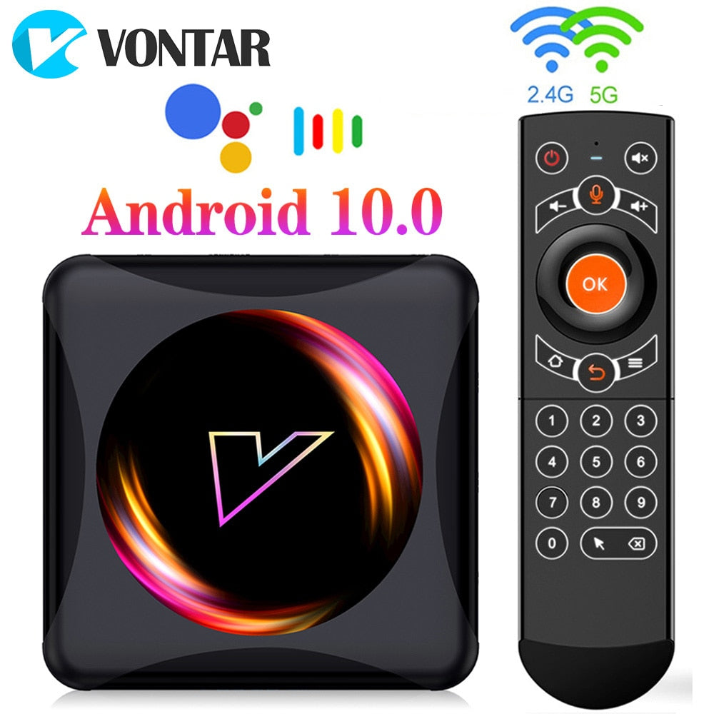 VONTAR Z5 Smart TV Box Android 11 Android 10 4G 64GB 32GB RK3318 1080p 4K BT Media player TVBOX Set Top Box 2GB16GB