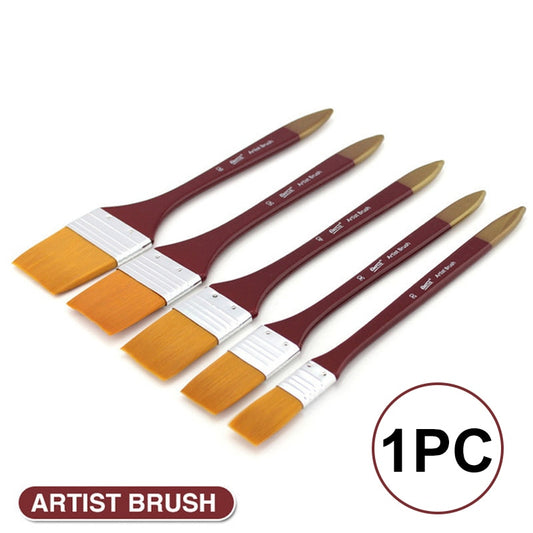 1Pcs Paint Brushes Acrylic DIY Graffiti Brush Set For Artist Oil Scrubbing Brush School Drawing Paint Stationery Supplies